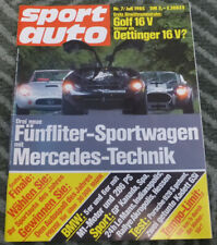 Sport auto 1985 gebraucht kaufen  Rastede