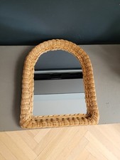 Miroir rotin tressé d'occasion  Cluses