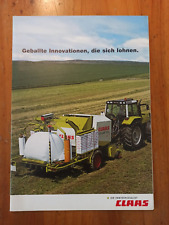 Prospekt claas ballenpresse gebraucht kaufen  Spraitbach