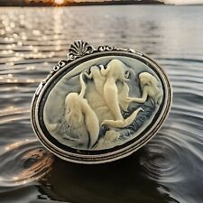 Vintage mermaid cameo for sale  Kansas City