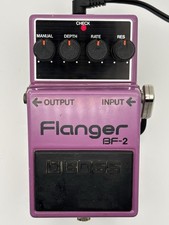 🔥Pedal de guitarra vintage 1981 feito no Japão prata parafuso Boss BF-2 flanger🔥 comprar usado 🔥Pedal de guitarra vintage 1981 feito no Japão prata parafuso Boss BF-2 flanger🔥 comprar usado  Enviando para Brazil