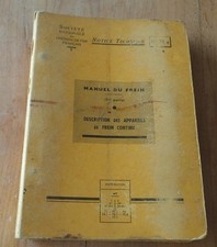 Rare sncf brake d'occasion  Expédié en Belgium