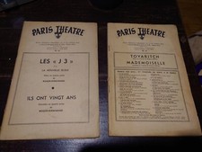 Revue paris théâtre d'occasion  Granville