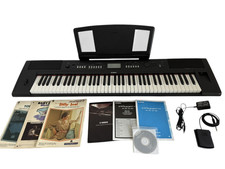 Piano arranjador de teclado digital eletrônico Yamaha Piaggero NP-V80 76 teclas US$ 650 comprar usado  Enviando para Brazil