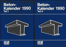 Beton kalender 1990 gebraucht kaufen  Wedemark