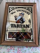 Younger tartan mirror for sale  BASINGSTOKE