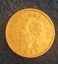 Vittorio emanuele oro usato  San Marino