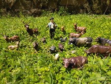 Figurines ferme elastolin d'occasion  Beaulieu-sur-Dordogne