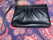 Coach black leather for sale  Oakridge