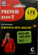 Congstar prepaid basic gebraucht kaufen  Norden