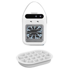 Household Small Air Conditioning Fan Portable Spray Humidification Movemen -- comprar usado  Enviando para Brazil