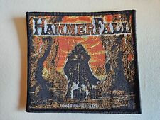 HAMMERFALL, GLORY TO THE BRAVE, COSTURAR NA BORDA PRETA PATCH TECIDO comprar usado  Enviando para Brazil