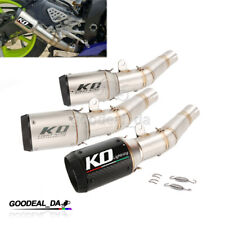 Silenciador de fibra de carbono tubo médio sistema de exaustão deslizante para Yamaha YZF R6 2006-2024 comprar usado  Enviando para Brazil