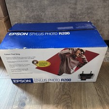 Impressora Jato de Tinta Fotográfica Digital Epson Stylus R200 Caixa Aberta, usado comprar usado  Enviando para Brazil