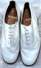 Sanders white leather for sale  TAUNTON