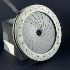 Usado, HUGE vintage APERTURE LARGE FORMAT CAMERA 20 BLADES Iris diaphragm antique comprar usado  Enviando para Brazil