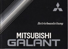 Mitsubishi galant bedienungsan gebraucht kaufen  Padenstedt