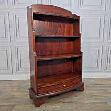 Vintage waterfall bookcase for sale Vintage waterfall bookcase for sale  SPILSBY