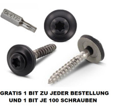 Spenglerschrauben anthrazit ra gebraucht kaufen  St. Egidien