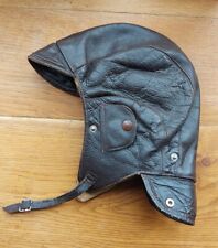 Leather flying helmet for sale  CANTERBURY