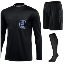Kit de árbitro de futebol: Jersey + shorts + meias + emblema County ou FA - RefsTech comprar usado  Enviando para Brazil