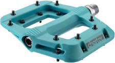 Pedais RaceFace Chester - Plataforma composta 9/16" turquesa pinos substituíveis, usado comprar usado  Enviando para Brazil
