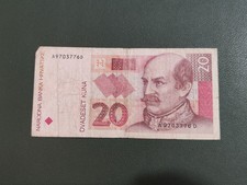 Banconota kuna croazia usato  Mondragone