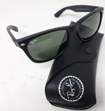 Óculos de sol Ray-Ban RB2132 novo Wayfarer 622 58-18 145 3N armação preta lente verde comprar usado  Enviando para Brazil