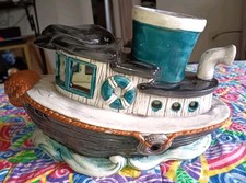 Ceramic tug boat for sale  Morgantown