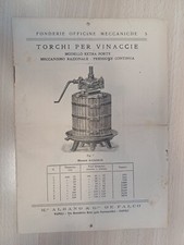 Catalogo fonderie meccaniche usato  Casandrino