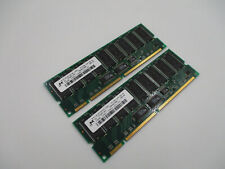 Lot of 2x Micron 256MB 133Mhz PC133 REG ECC Server Memory MT18LSDT3272G-133E1 segunda mano  Embacar hacia Argentina