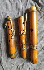 Boxwood brass flute for sale  NEWTON ABBOT