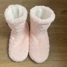 Chinelos femininos internos fofos pele sintética botas de lã meias de chão conforto quente comprar usado  Enviando para Brazil