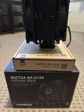 Noctua u12a chromax.black for sale  NORTHAMPTON