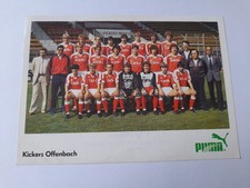 Mannschaftsbild kickers ffenba gebraucht kaufen  Meuselwitz
