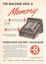Burroughs calcolatrice pubblic usato  Castelfidardo
