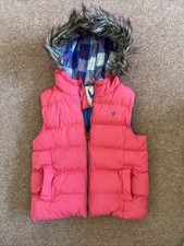 Girls pink gillet for sale  SWANSEA