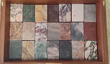 Collezione frammenti marmi usato  Roma