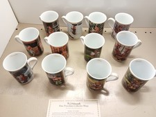 Canecas de colecionador DANBURY MINT HUMMEL CONJUNTO COMPLETO DE 12 MESES canecas de porcelana fina comprar usado  Enviando para Brazil