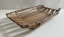 Vintage bamboo wood for sale  LONDON