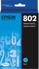 Novos cartuchos de tinta ciano genuínos Epson 802 WorkForce Pro WF-4720, usado comprar usado  Enviando para Brazil