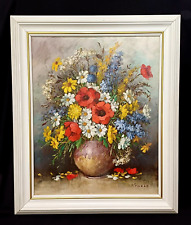 ölgemälde blumen vase gebraucht kaufen  Hamburg