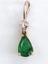 Pendentif ors emeraude d'occasion  Montpellier-