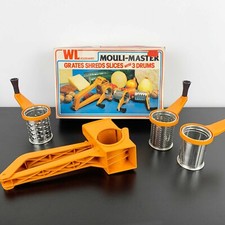 Usado, Ralador de tambor Mouli Master feito na França na caixa original vintage Moulinex laranja comprar usado  Enviando para Brazil