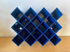 Vintage Copco Honeycomb Spice Rack Armazenamento de Parede Azul Meio Século Pós Moderno MCM comprar usado  Enviando para Brazil