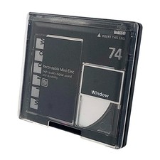 Usado, Daiso Window 74 Minutos Gravável MiniDisc Preto Raro Importado Japonês MD comprar usado Usado, Daiso Window 74 Minutos Gravável MiniDisc Preto Raro Importado Japonês MD comprar usado  Enviando para Brazil