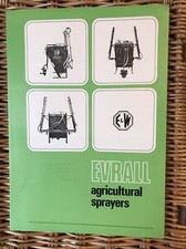 Evrall agricultural sprayers for sale  DRIFFIELD
