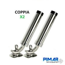 Coppia portacanne inox usato  Monte di Procida