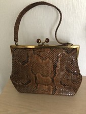 Vintage snake skin for sale  RYTON