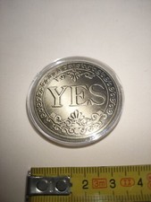 Moneta commemorativa yes usato  Giugliano in Campania